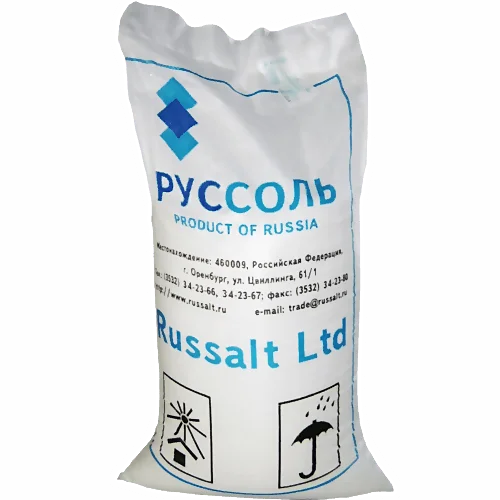 Соль пищевая Руссоль Сорт выс пом №1 - 50кг